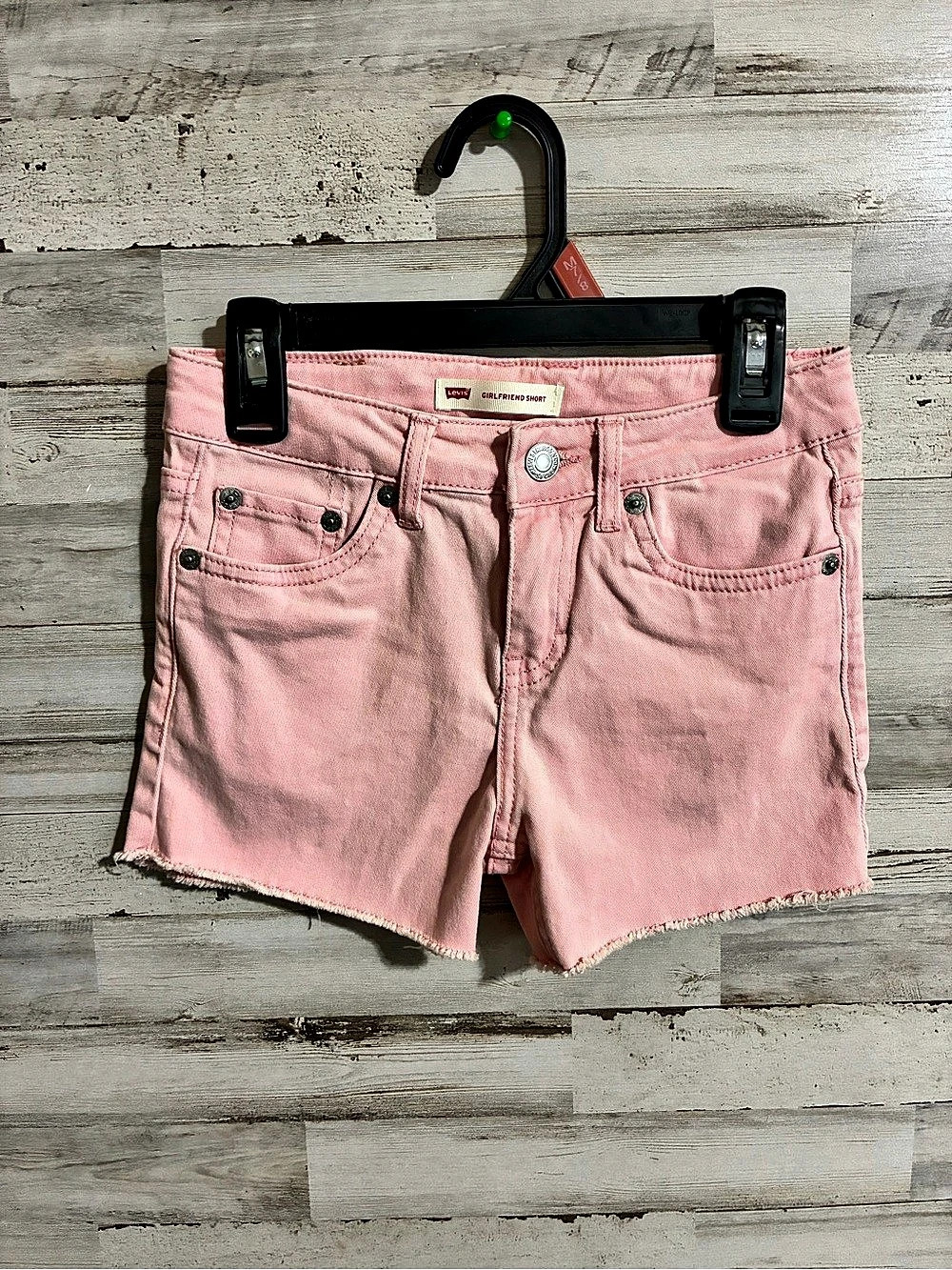 Levi's Girlfriend Short Pink Jean Shorts Size 8